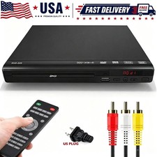 1080p DVD Player All Region Free DVD CD USB Player with AV RCA Output US O1V2