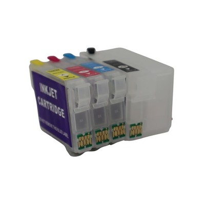 T252XL Refillable Ink Cartridges for Epson WF-7210 WF-7710 WF-7720 Printers