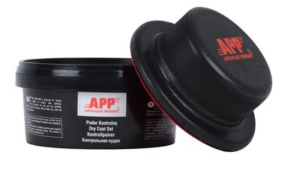 APP 250050 Dry Coat - Kontrollpulver Set schwarz 100 g | kontrollieren prüfen Pu