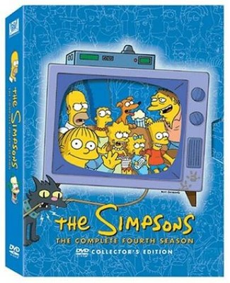 #ad The Simpsons The Complete Fourth Season DVD GOOD $7.40