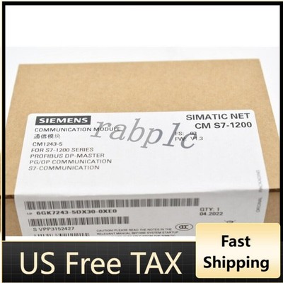 New Siemens 6GK7243-5DX30-0XE0 6GK72435DX300XE0 communications CM 1243-5