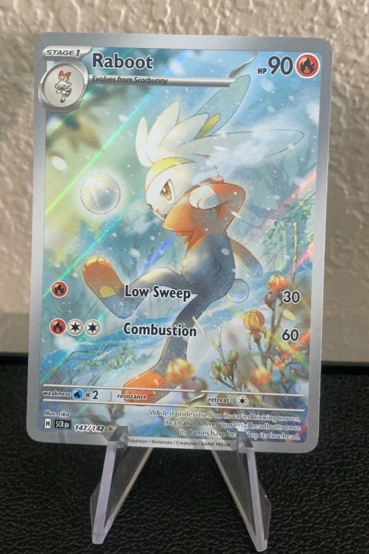 raboot pokemon card value Raboot 147/142 Sv07: Stellar Crown for sale
