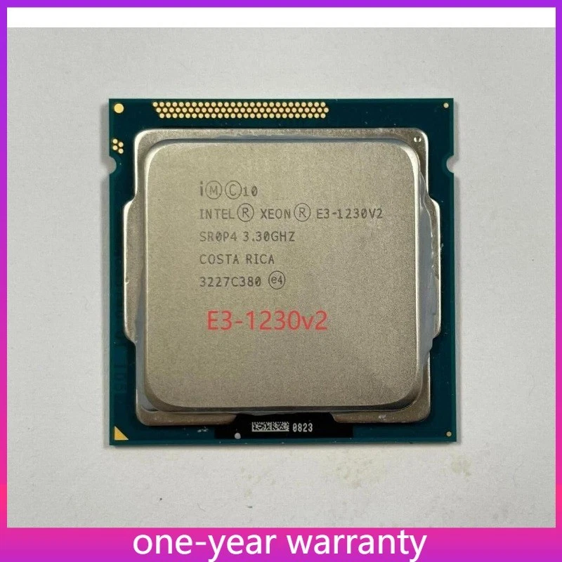 Intel Computer Intel Xeon E3-1230 V2 Processor Model Processors