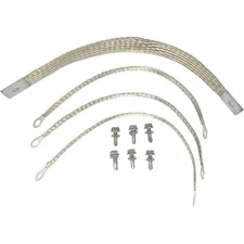 40140 Engine Ground Strap Kit for Most Car Starter Chassis Body 14" 1/0 AWG 11"