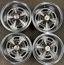 Pontiac 14x7 Rally Ii Mag Wheels Set Of 4 Gto Firebird Lemans Gran Prix Tempest