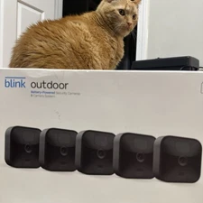 BRAND NEW Blink Outdoor Wireless Battery Powered HD - 5 Camera Security System
