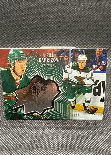 Kirill Kaprizov #SF-25 2021 Upper Deck SPx Finite card