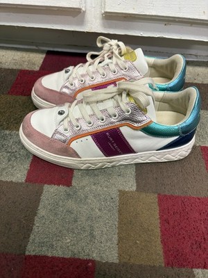 Kurt Geiger Women s Leather/Cow Suede Multicolored Sneakers. Size EU. 38.5