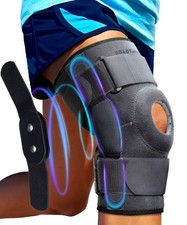 Hinged Knee Brace - Relieves ACL, MCL, Meniscus Tear, Arthritis, Tendon Pain - O