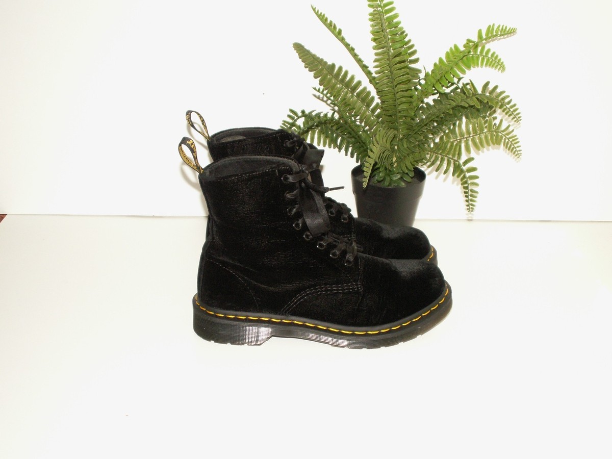 Martens 1460 PASCAL VELVET soft boots uk eu 39 us (d1606