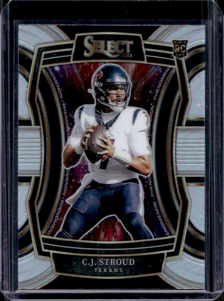 CJ Stroud Panini Select Phenomenon #PHCST Black Prizm