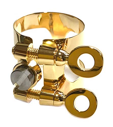 Bullseye Лигатура Bullseye Bulls EX Selmer rubber Alto gold plate BLEXGP-Sel-A