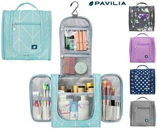 Travel Cosmetic Makeup Bag Toiletry Hanging Organizer Storage Case