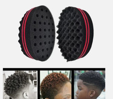 Wave Barber Sponge Hair Brush Afro Curl Twist Dreads Coil Wave Tool Men Women UK