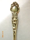 Vintage RM&S Wallace Sterling Silver Teaspoon-Violet Pattern