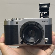 Fujifilm Fuji X-A3 24.2MP Mirrorless Digital Camera Silver With 35MM Lens Tested