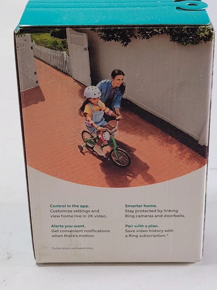 Ring Outdoor Cam Plus Battery White Security Camera - Image 4 of 4