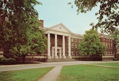 Postcard Franklin Marshall College Lancaster Pennsylvania 1974 Hartman Hall