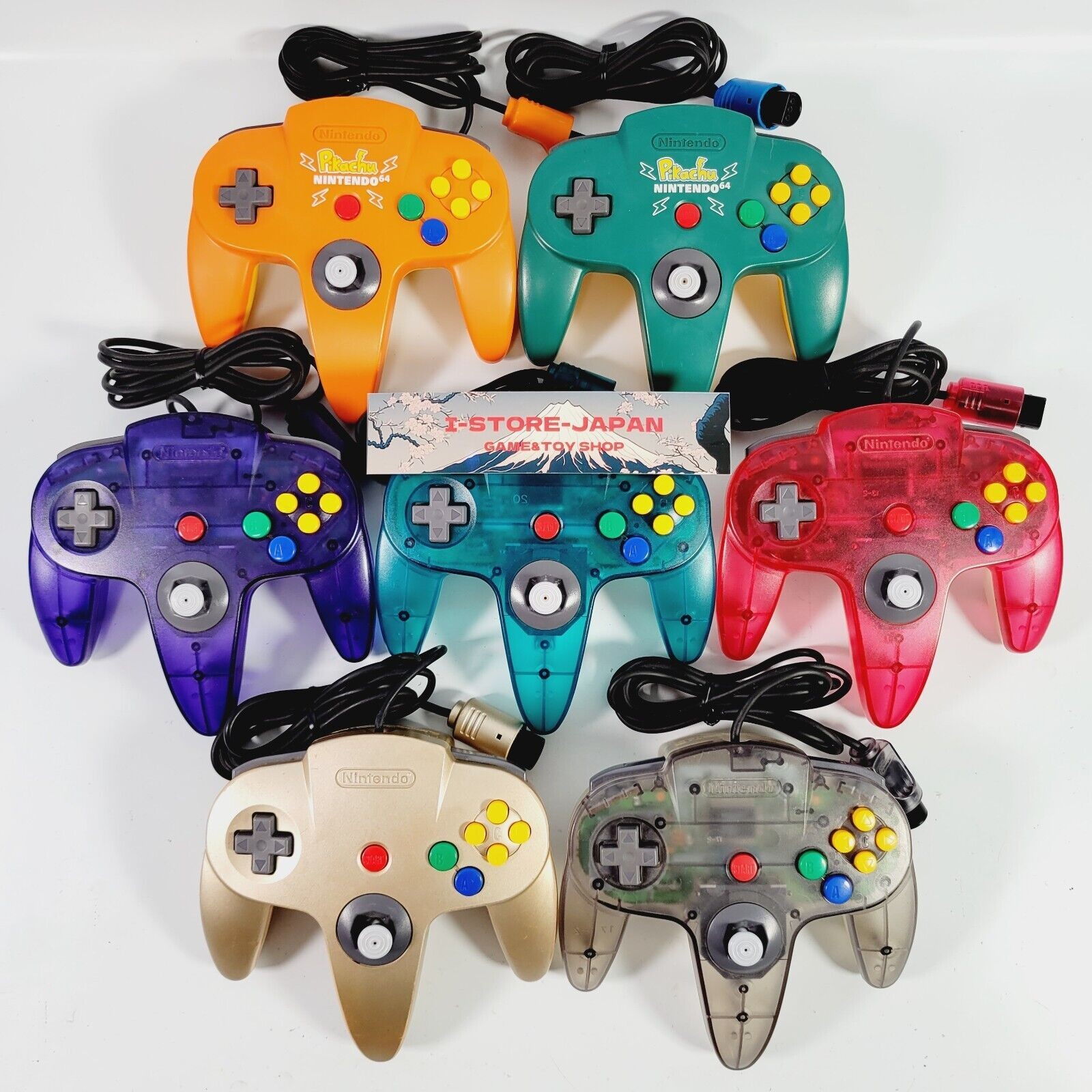 Mando oficial de Nintendo 64 para N64, varios colores, de Japón, JUEGO,...
