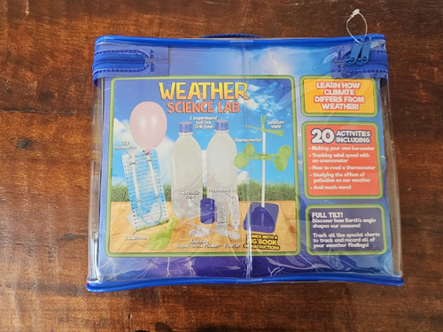SCIENCE TO THE MAX 2338 WEATHER SCIENCE LAB 32 Pc. Educational Sealed - Picture 2 of 2