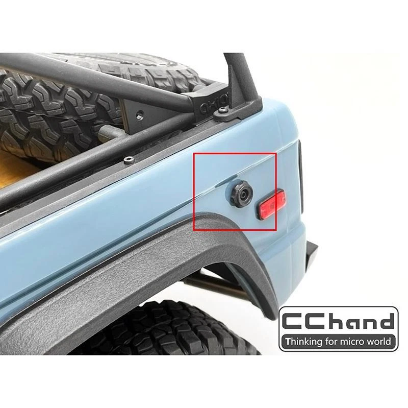 Fuel Tank Cap for 1:10 Scale SCX10 III RC Crawler Car Model Spare Parts - Image 3 of 3