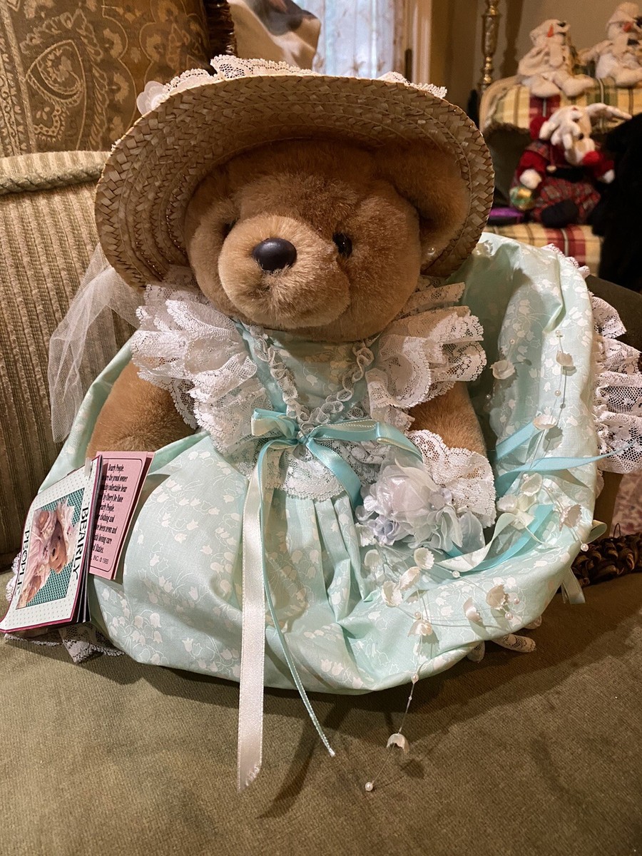 Very rare Bearly People “Lily Of The Valley VB 560 Victorian Plush