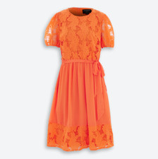 LOVEDROBE Luxe Lace Trim Midi Dress - UK 22 - £85