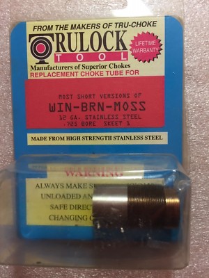 Trulock for Winchester Browning Mossberg  12 ga .725 bore skeet