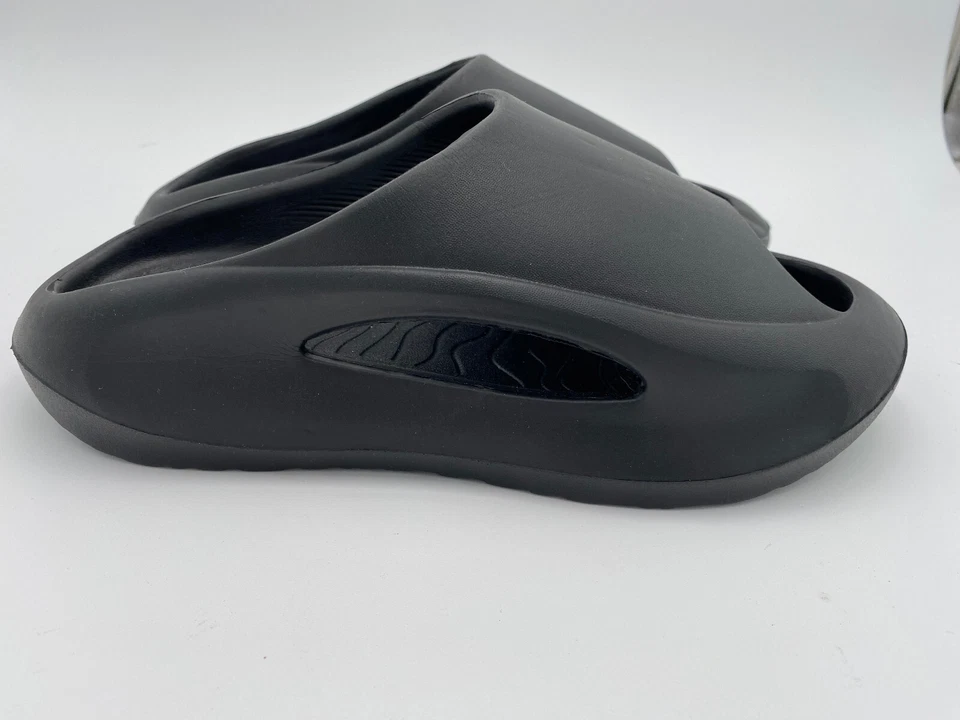 Тапочки мужские черный пены размер 42/43 толщиной низ платформы мягкие туфли - Изображение 2 из 4