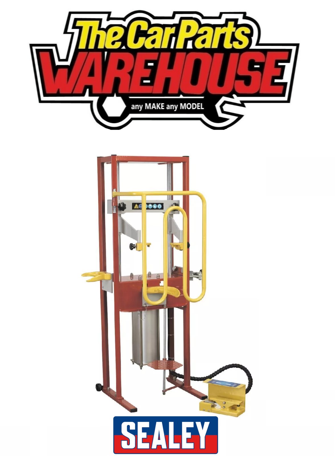 Sealey RE300 Coil Spring Compressor - Air Operated 1000kg