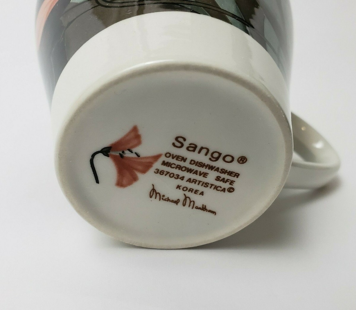 Sango Tea Cup Mug Michael Markham 367034 Artistica Black Sango Tea Cup Mug Michael Markham 367034 Artistica Black