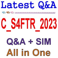 Best Exam Practice Material for C S4FTR 2023 Exam Q A