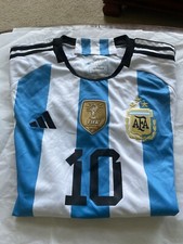 Adidas ARGENTINA 2022 Home Jersey MESSI #10 Aeroready SZ L