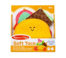 Melissa  Doug Baby Toy Soft Taco Fill  Spill 6 Months Sensory Baby Toy