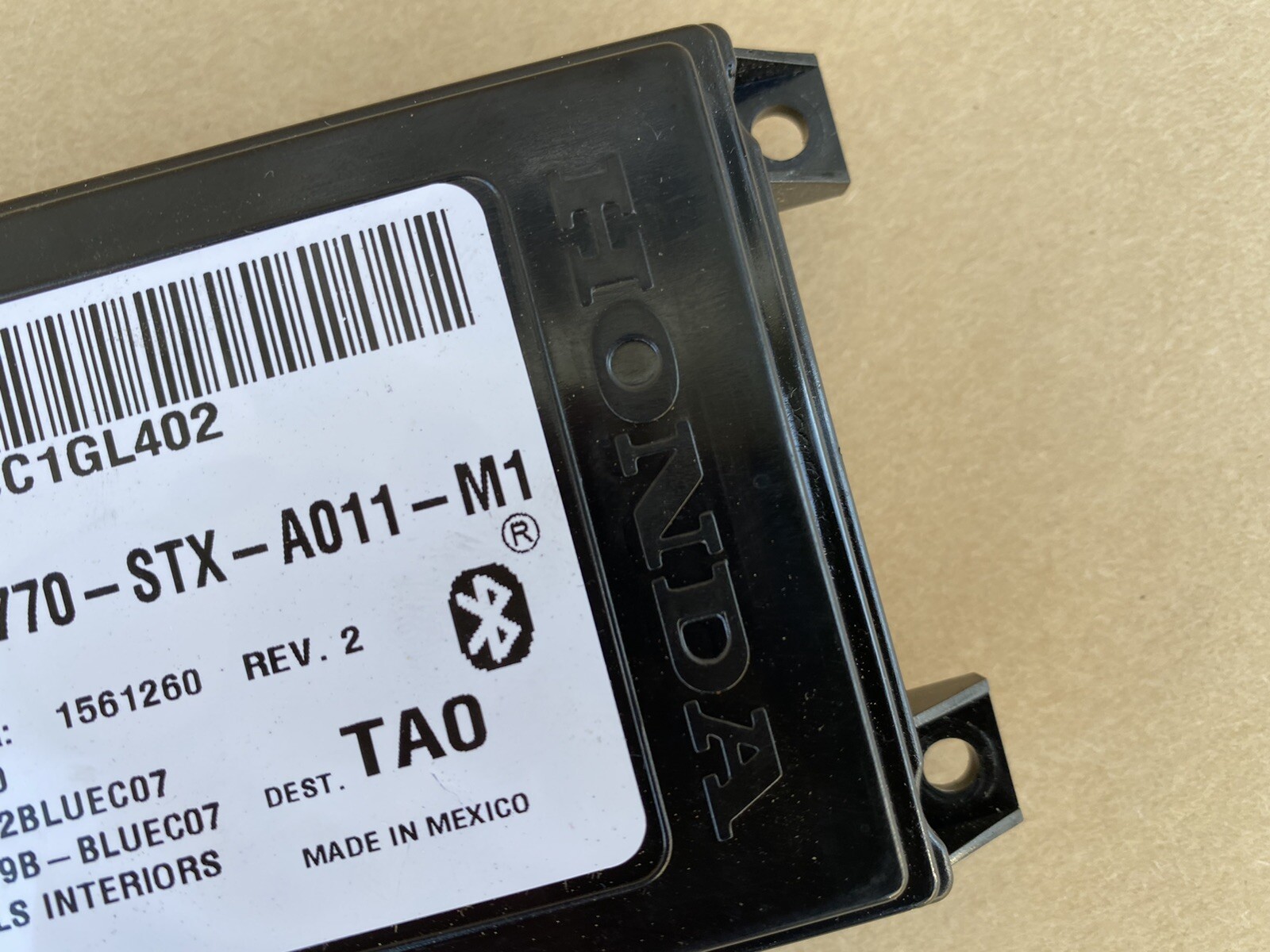 07-09 Acura MDX HFL HFT Hands Free Link Bluetooth Module 39770-STX-A011-M1 