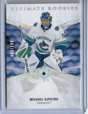 2020-21 UPPER DECK ULTIMATE MICHAEL DIPIETRO ROOKIE CARD #185 ~ 001/299 UNIQUE