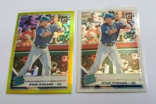 2019 Donruss Optic RYAN O'HEARN Rated Rookie Gold Refractor + Base Card #48 KC