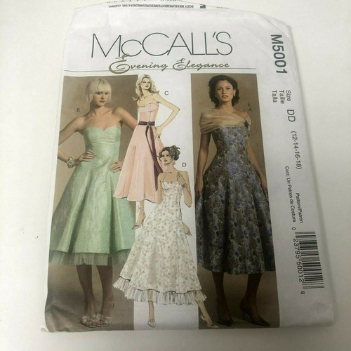 New Uncut McCalls Evening Elegance Patterns - Picture 23 of 40
