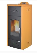 Stufa a pellet termostufa idro Laminox Victoria 28 kw anche con acqua sanitaria