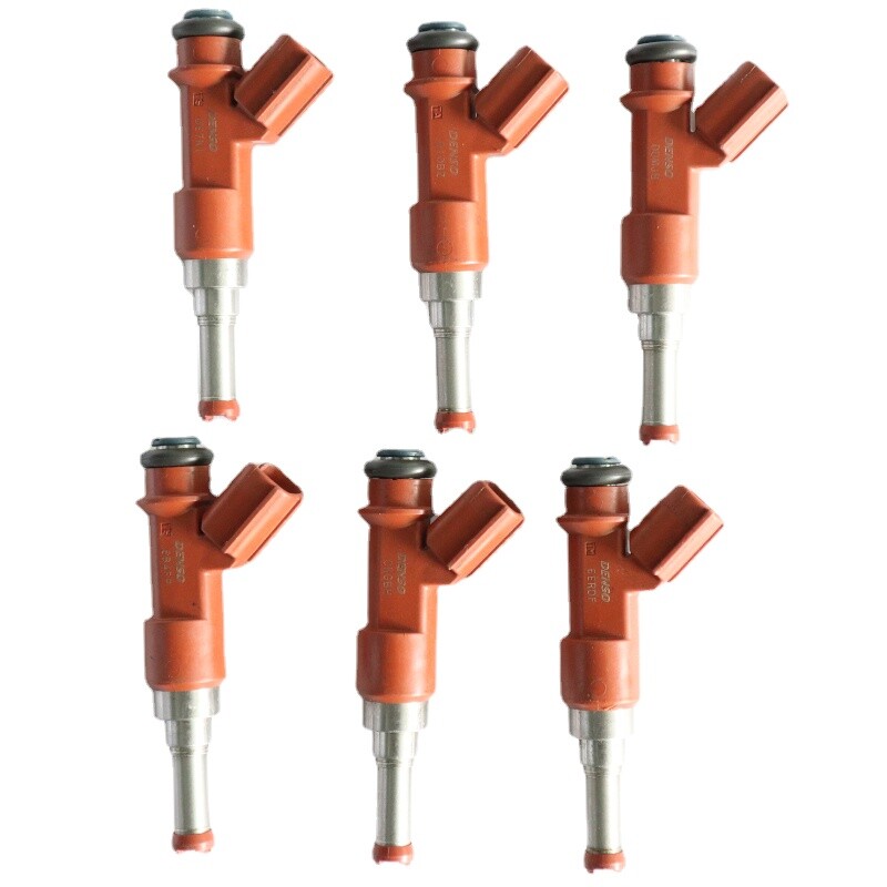 6x 23250-0P040 23209-0P040 Fuel Injector For Toyota For Lexus 3.5L V6 ...