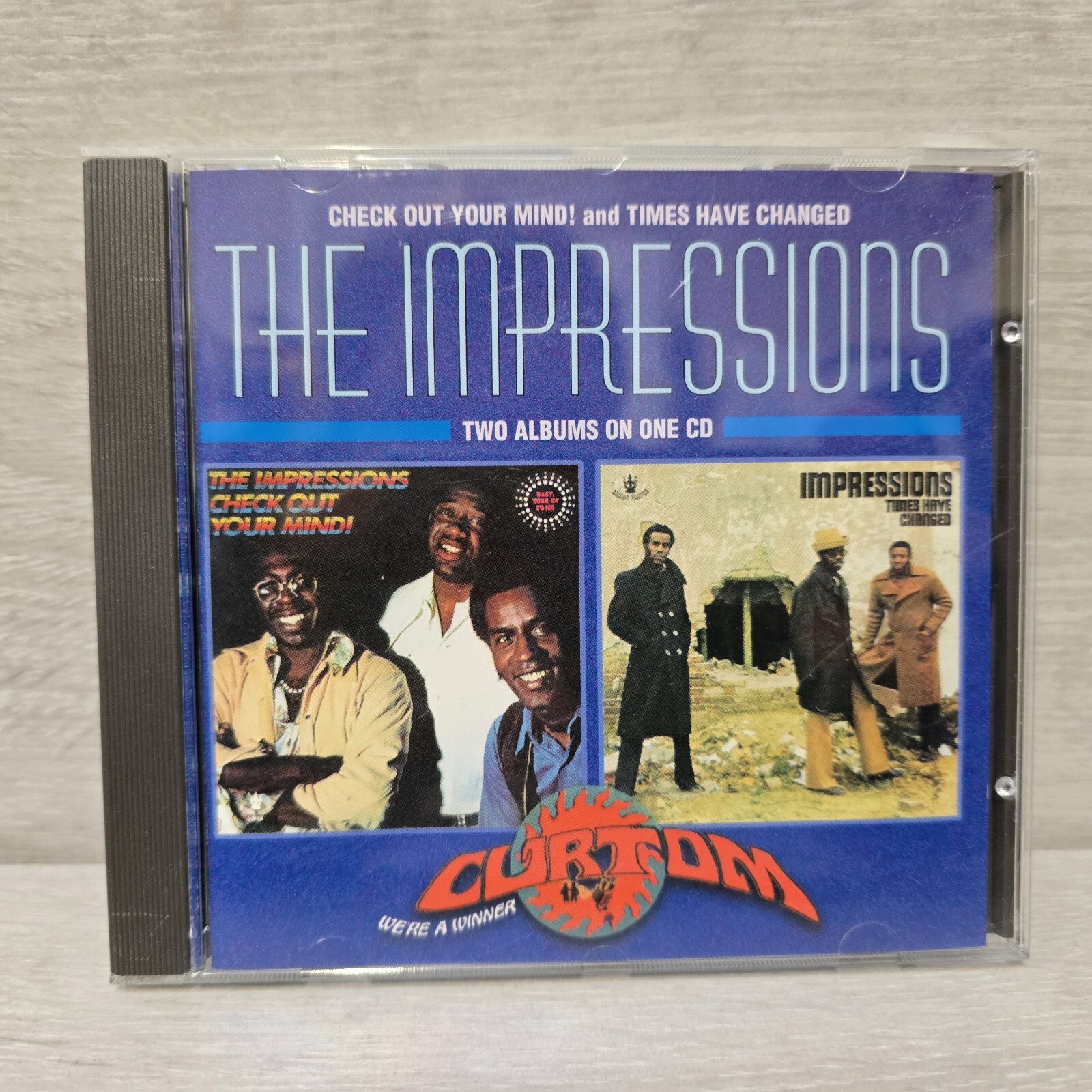 Impressions - Check Out Your Mind / Times Have Changed CD Two Albums In One 1996