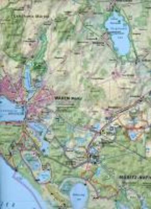 Thumbnail - Waren (müritz) Mecklenburgische Schweiz 1 : 50 000 Rad- Und