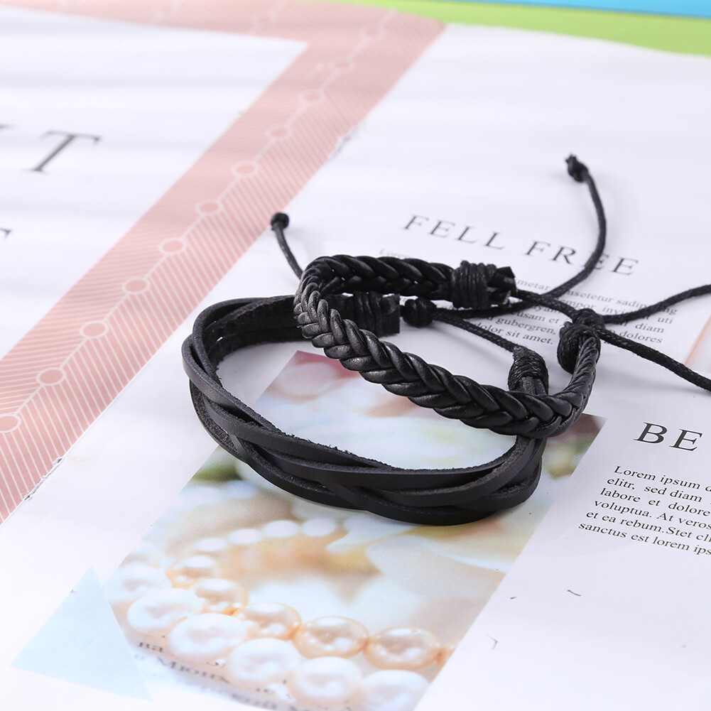 Men's leather bracelets | 176 Styles for men in stock Men's leather bracelets | 176 Styles for men in stock