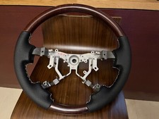 OEM TOYOTA SEQUOIA TUNDRA LIMITED PLATINUM STEERING WHEEL 2008 - 2013 WOOD
