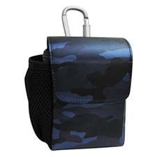 Awesome Leather-like Laser Rangefinder Case LK-LM04 For golf camo blue F/S
