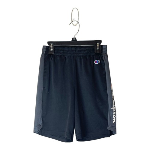 Champion Shorts Youth Medium Black Gray Lot Of 3 Elastic Waist Logo Athletic - Picture 4 of 10