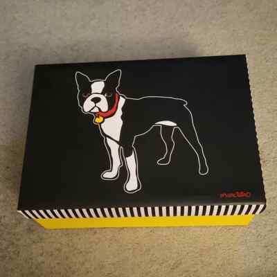Marc Tetro Boston Terrier Dog Backpack Wristlet Gift Box Set  display picture 2