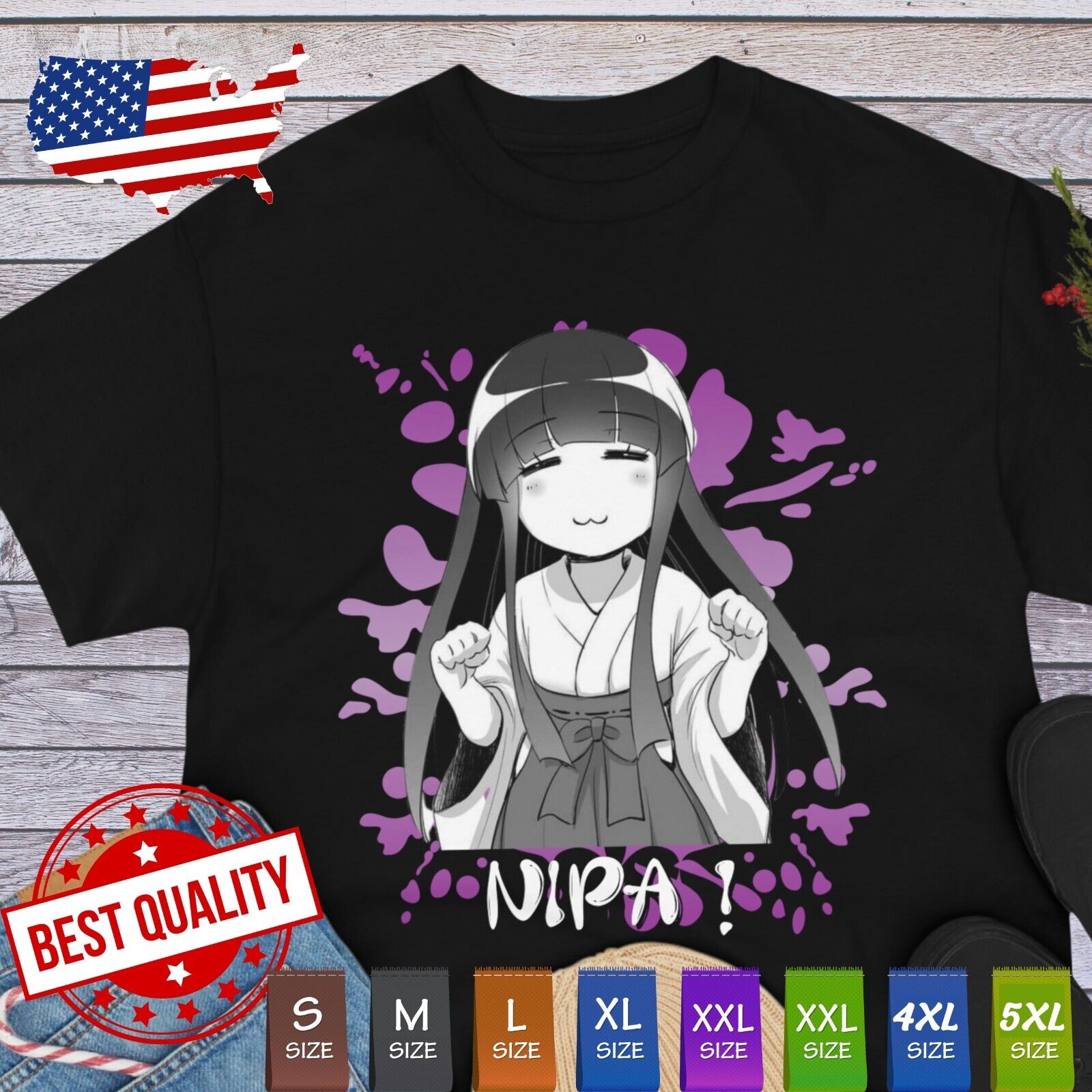  Anime Is Better Than Real Life Online Waifu Anime Cute Girl  T-Shirt : Clothing, Shoes & Jewelry