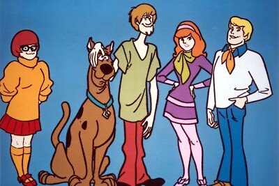1969 Scooby Doo Where Are You? Movie Poster 11X17 Fred Daphne Shaggy Velma  