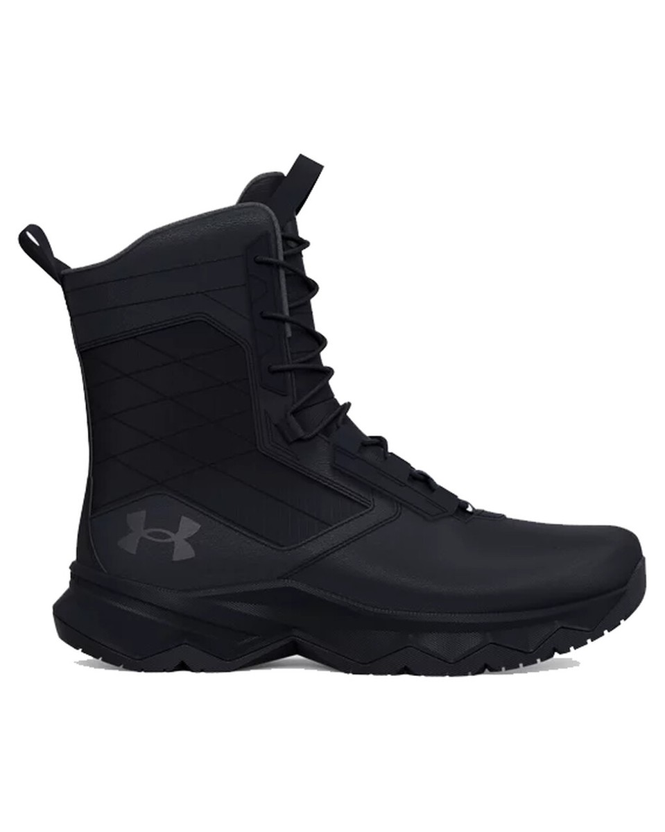 Under Armour Boots Stellar Tactical Men\'s US 11 Black Leather Side-Zip Military Men main image 2